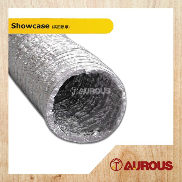 ALUMINIUM COOKER HOOD EXHAUST FLEXIBLE DUCTING HOSE 10 METER (8" / 10'' / 12'') - Image 4