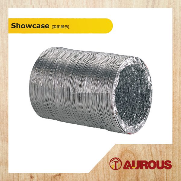 ALUMINIUM COOKER HOOD EXHAUST FLEXIBLE DUCTING HOSE 10 METER (8" / 10'' / 12'') - Image 5