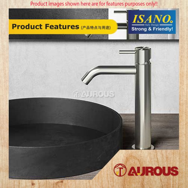 ISANO ECO 1/2" PILLAR BASIN TAP 7'' HEIGHT (1000PT) - Image 3