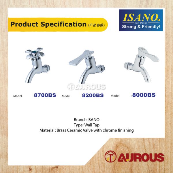 ISANO ECO 1/2" WALL BIB TAP - Image 9