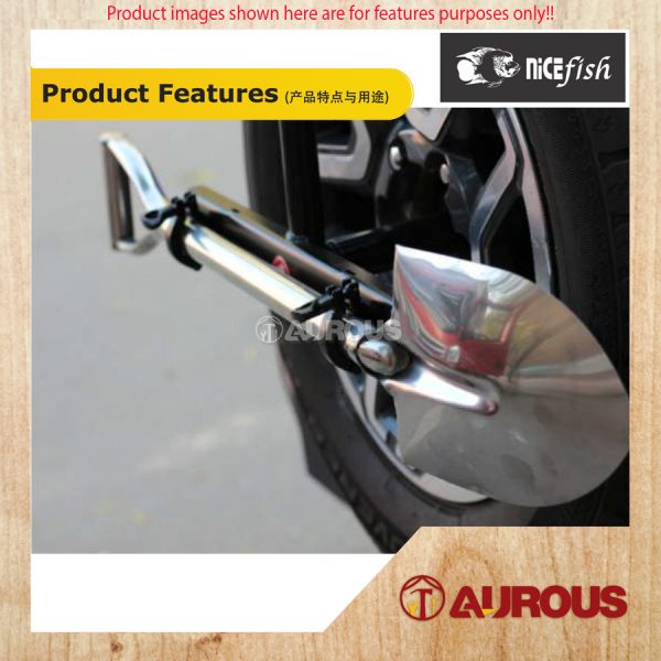 NICEFISH STAINLESS STEEL HANDLE ROUND POINT SHOVEL 73CM NF01 - Image 7