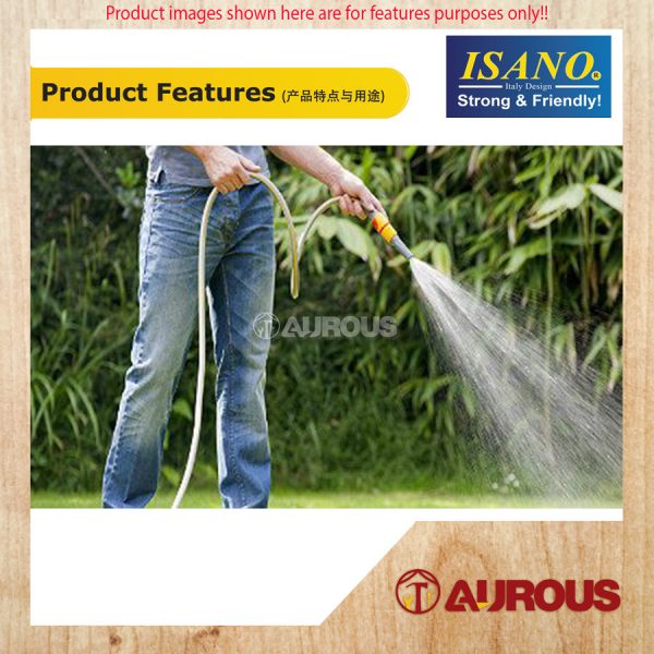 ISANO PVC PLASTIC STRAIGHT HOSE NOZZLE (1655HN) - Image 4