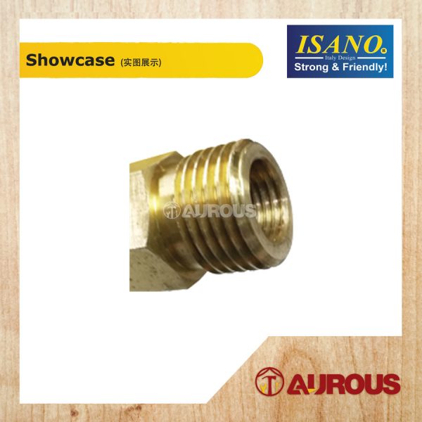 ISANO HEAVY DUTY BRASS HOSE NOZZLE (1622BN) - Image 4