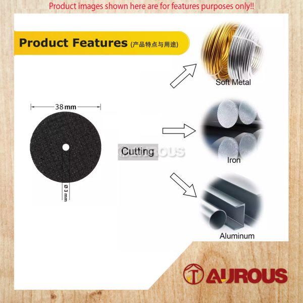 MINI FIBRE CUTTING DISC 38MM - 1 PIECE - Image 5