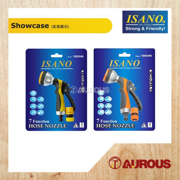 ISANO 7 FUNCTION HOSE NOZZLE (1660HN) - COLOUR RANDOM - Image 2