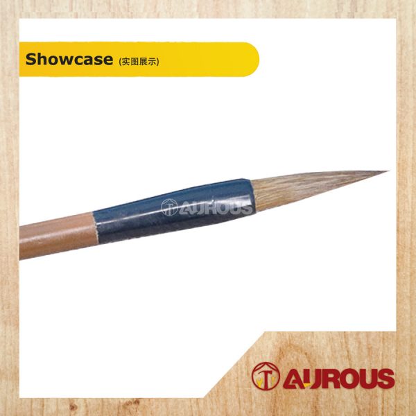 CHINESE CALLIGRAPHY BRUSH ( S/M/L ) BROWN - Image 4