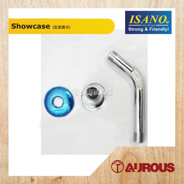 ISANO ABS CHROME SHOWER HEAD C/W ARM HANDLE (4 1/2'' , 6'' , 8'') - Image 4