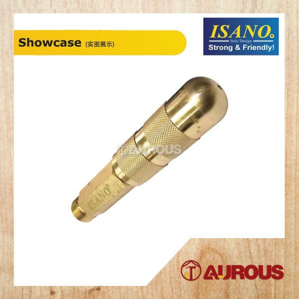 ISANO HEAVY DUTY BRASS HOSE NOZZLE (1622BN) - Image 3