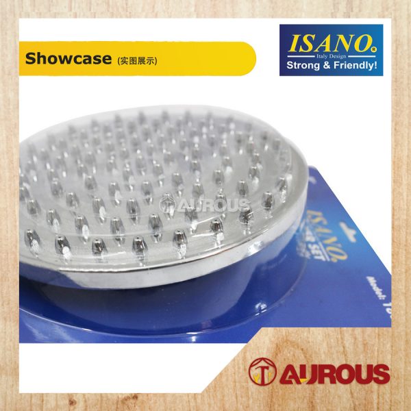 ISANO ABS CHROME SHOWER HEAD C/W ARM HANDLE (4 1/2'' , 6'' , 8'') - Image 3