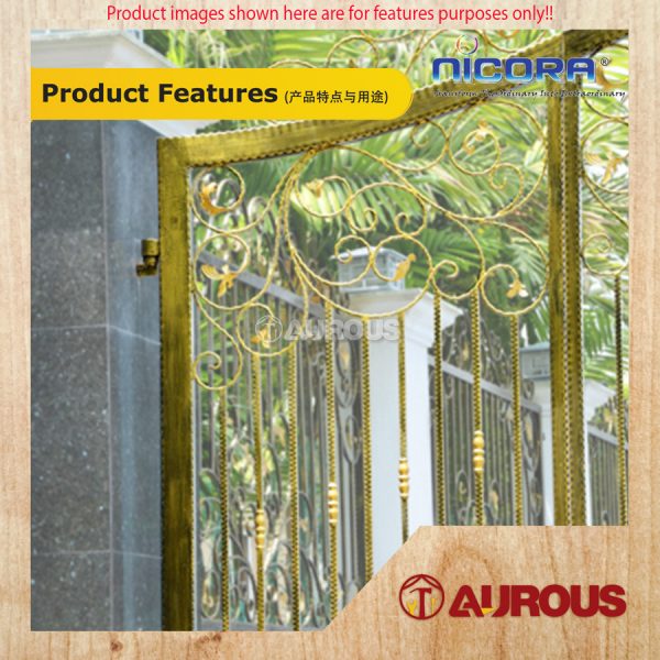 NICORA 2K PAINT CLEAR C/W HARDERNER 5 LITRE (A+B) (2K-6000) - Image 6