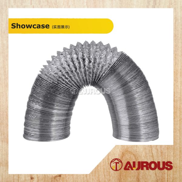 ALUMINIUM COOKER HOOD EXHAUST FLEXIBLE DUCTING HOSE 10 METER (8" / 10'' / 12'') - Image 2