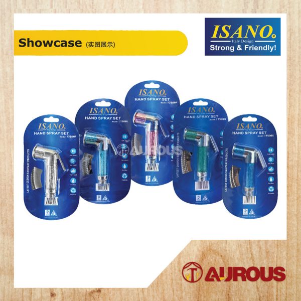 ISANO ABS CHROME HAND SPRAY BIDET SET (1750 SERIES) - Image 2
