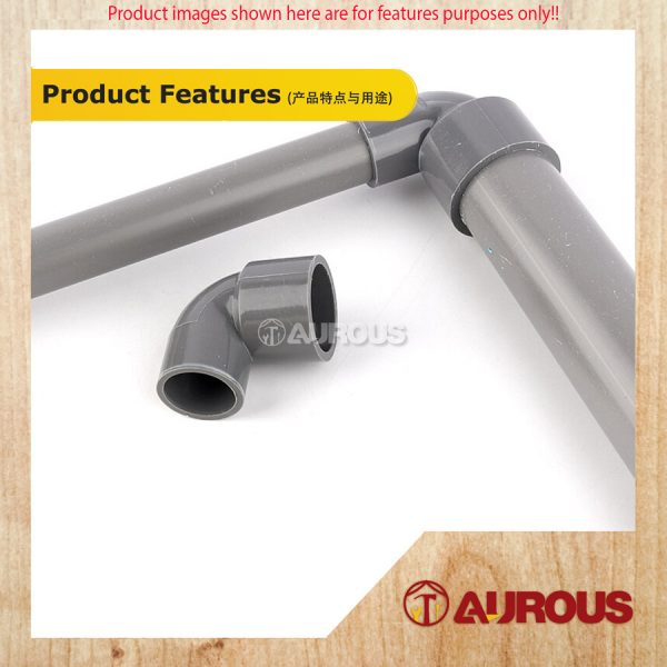 PVC REDUCING ELBOW PVC FITTING CONNECTOR FOR GREY PIPE / PENYAMBUNG PAIP - Image 7