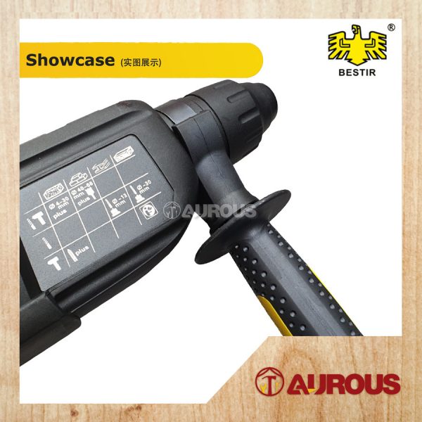 BESTIR 900W 28MM ROTARY HAMMER DRILL / MESIN GERUDI TUKUL PUTAR (P0603) - Image 3