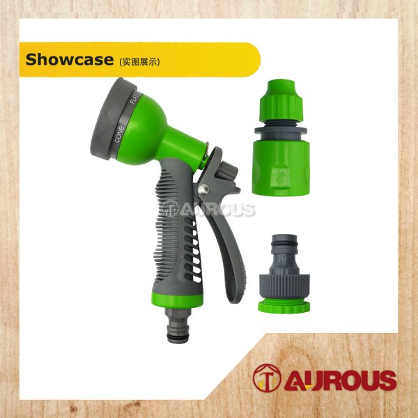 MITCO SAKURA SERIES HAND HELD PORTABLE GARDEN HOSE REEL SET C/W GARDEN HOSE 10M (MHRS910) - Image 3