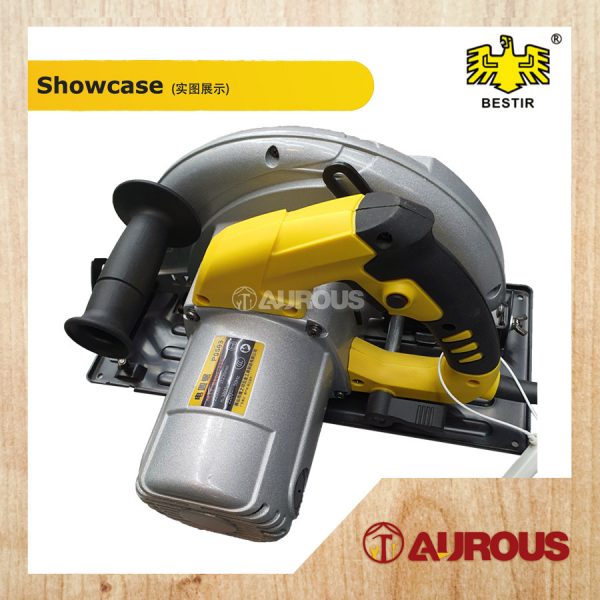 BESTIR 9'' HAND-HELD CIRCULAR SAW WOOD CUTTER 2200W / MESIN GERGAJI PEMOTONG KAYU (P0503) - Image 2