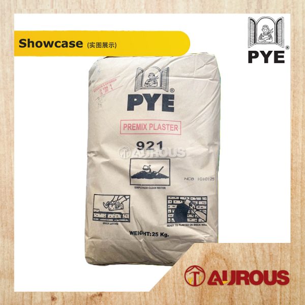 PYE PREMIX PLASTER CEMENT 921 / SIMEN SIAP CAMPUR (25KG) - Image 2