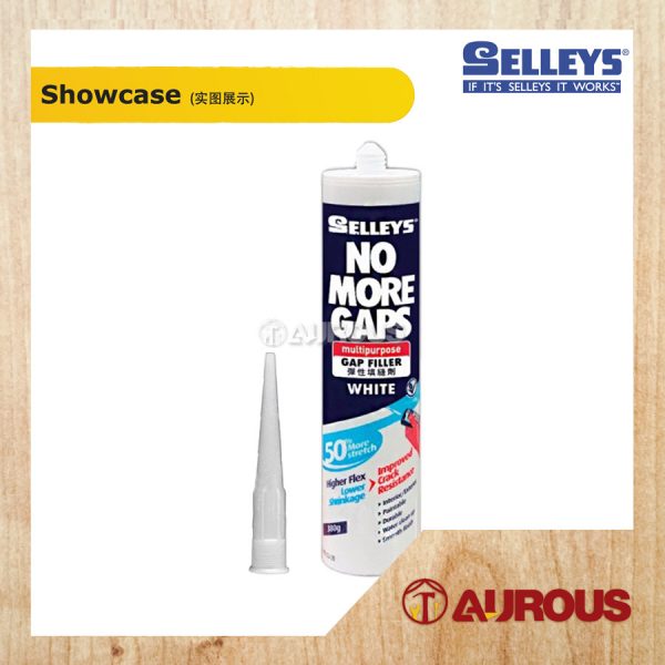 SELLEYS NO MORE GAPS GAP SEALANT - WHITE 380G - Image 2