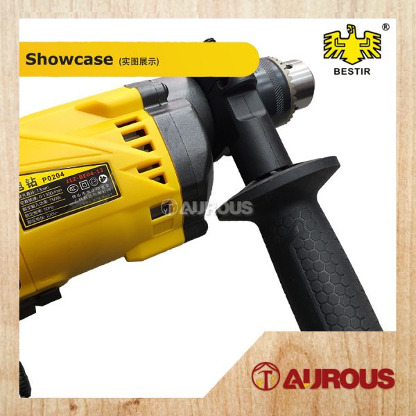 BESTIR 13MM ELECTRIC DRILL 750W / GERUDI ELEKTRIK (P0204) - Image 3