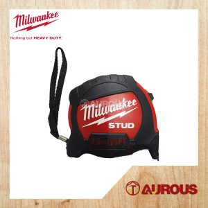 MILWAUKEE MEASURING TAPE 7.5M/25FT STUD IMPACT RESISTANT EXO 360 (48-22-9936)