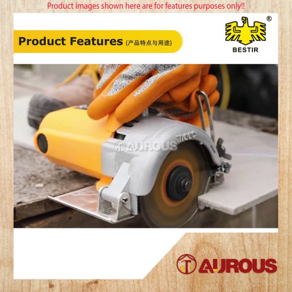 BESTIR 110MM CHOP SAW MARBLE TILE CUTTING MACHINE / MESIN GERGAJI PEMOTONG JUBIN (P0401) - Image 7