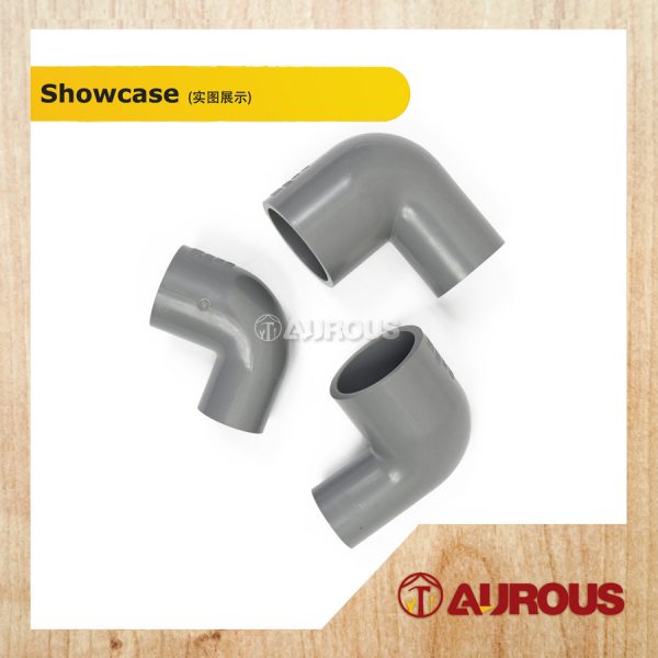 PVC REDUCING ELBOW PVC FITTING CONNECTOR FOR GREY PIPE / PENYAMBUNG PAIP - Image 3