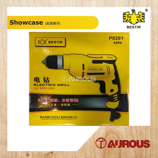 BESTIR 10MM ELECTRIC DRILL 450W / GERUDI ELEKTRIK (P0201) - Image 2