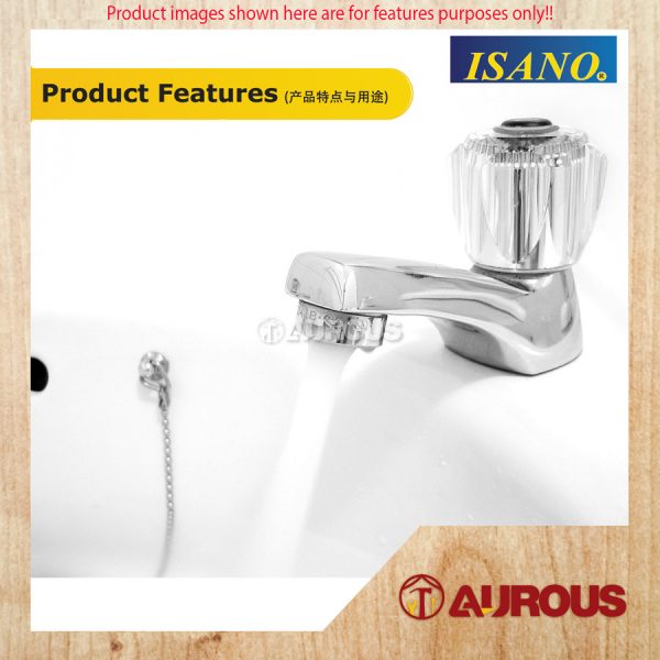 ISANO ECO 1/2" SINK PILLAR TAP FAUCET (8700BI/8200BI) - Image 2