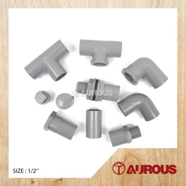 1/2'' PVC FITTING CONNECTOR / PIPE FITTING / PVC FITTING / PENYAMBUNG PAIP