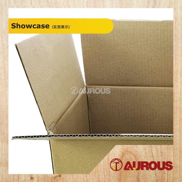 SINGLE WALL CARDBOARD PACKAGING PAPER BOX KOTAK CARTON BOX [BROWN] - Image 3