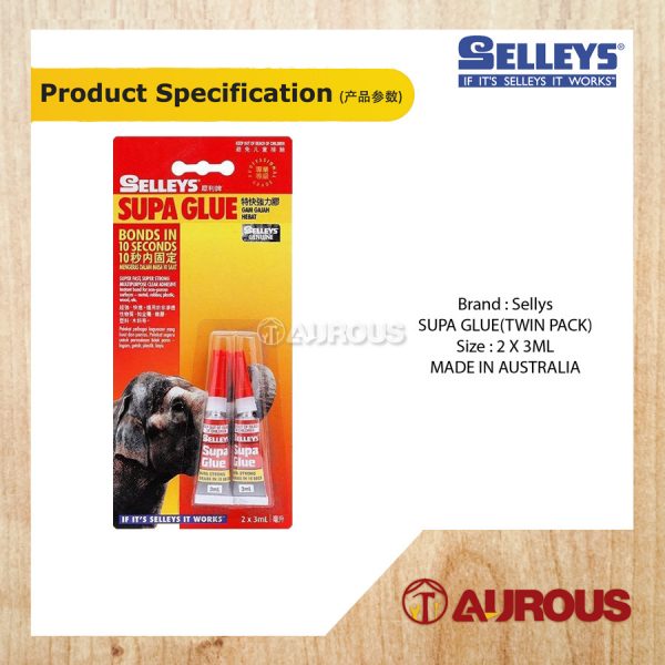 SELLEYS SUPA GLUE TWIN-PACK 3ML - Image 6