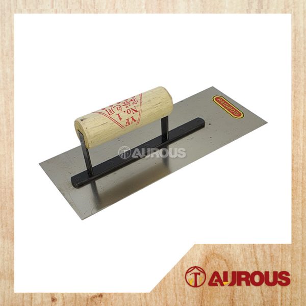 99999 TRAIN 4 1/4" STAINLESS STEEL IRON WHITE PLASTERING TROWEL (MADE IN SINGAPORE)