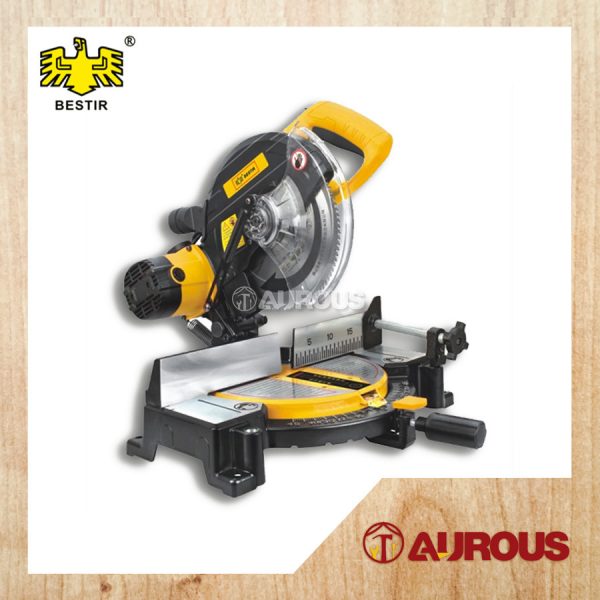 BESTIR 10'' CIRCULAR MITRE SAW 1900W ALUMINIUM & WOOD BASE / MESIN GERGAJI PEMOTONG KAYU & ALUMINIUM (P0504)