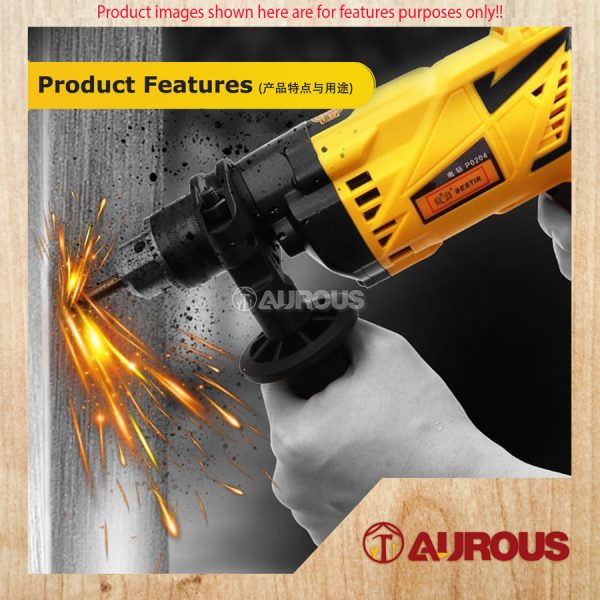 BESTIR 13MM ELECTRIC DRILL 750W / GERUDI ELEKTRIK (P0204) - Image 6