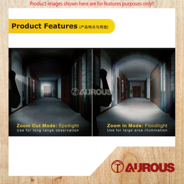 OUTDOOR ST-515 T6 MINI USB FLASHLIGHT LED 800LM CHARGEABLE TORCH LIGHT - Image 7