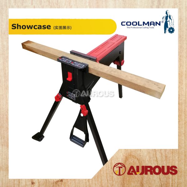 COOLMAN PORTABLE METAL JAWHORSE WORK BENCH VISE STAND CMVS14.5 [MAX LOAD 300KG] - Image 2