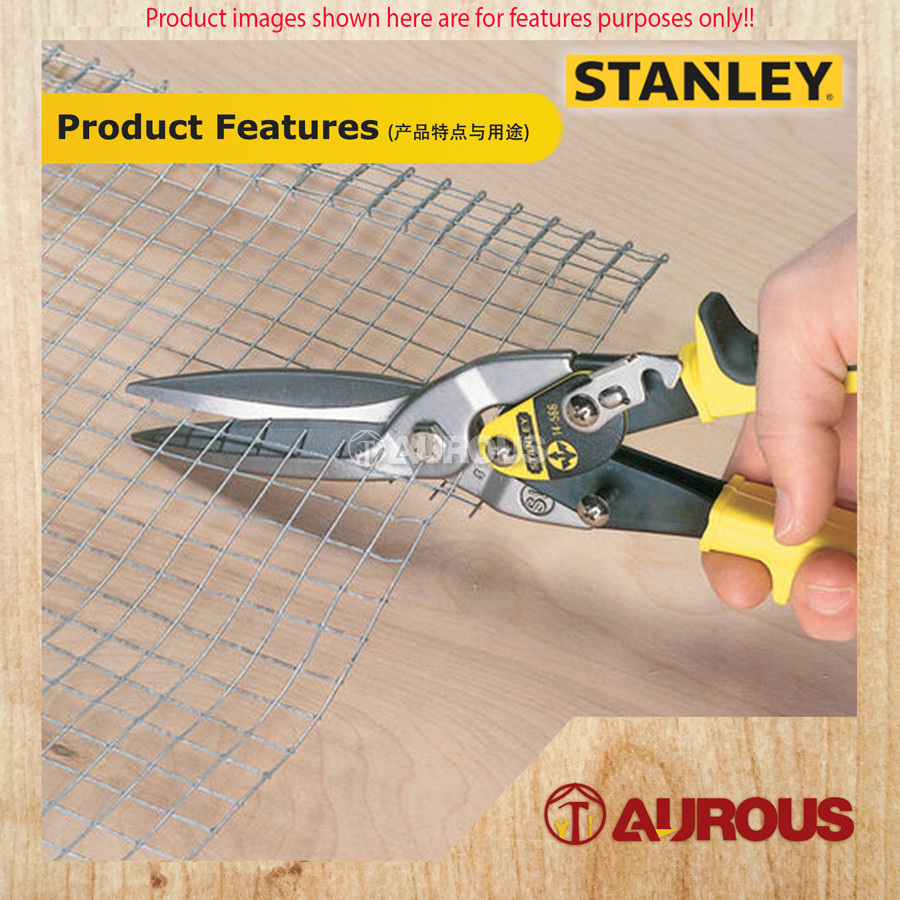 Stanley Straight Aviation Snips Maxsteel