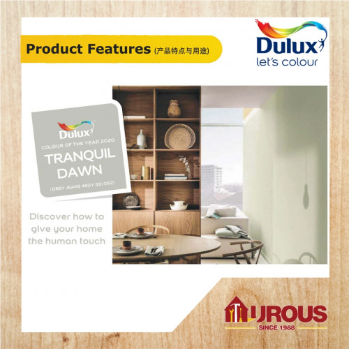 DULUX AMBIANCE PEARL GLO 5 LITRE (COOL NEUTRAL SERIES) - Image 5