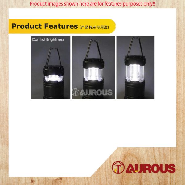 PORTABLE LED OUTDOOR SOLAR RECHARGEABLE CAMPING LANTERN LED TORCH LIGHT SH-5800T - Image 9
