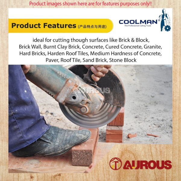 COOLMAN 88 SERIES V88 CONTINUOUS TURBO RIM BLADE CUTTING DISC 4''/110MM - Image 5