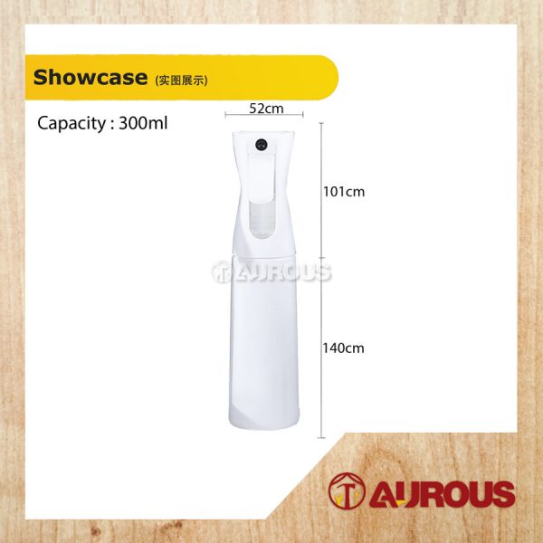 HAND PRESSURE FINE MIST SPRAYER ALCOHOL DISINFECTION SPRAY EMPTY BOTTLE (200ML/300ML) - Image 14