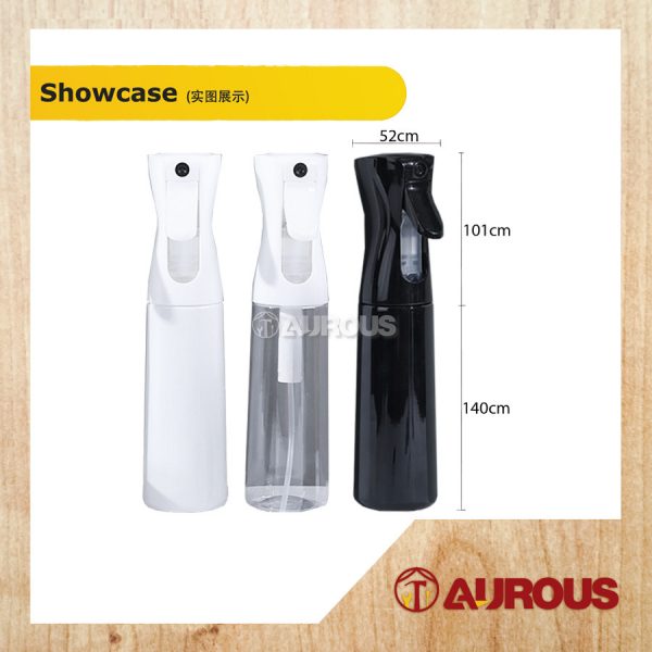 HAND PRESSURE FINE MIST SPRAYER ALCOHOL DISINFECTION SPRAY EMPTY BOTTLE (200ML/300ML) - Image 2