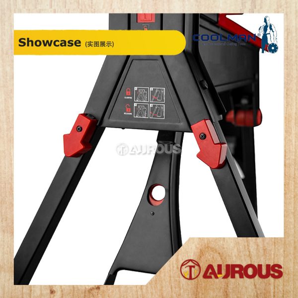 COOLMAN PORTABLE METAL JAWHORSE WORK BENCH VISE STAND CMVS14.5 [MAX LOAD 300KG] - Image 4