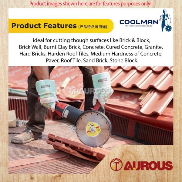 COOLMAN 88 SERIES V88 CONTINUOUS TURBO RIM BLADE CUTTING DISC 4''/110MM - Image 4