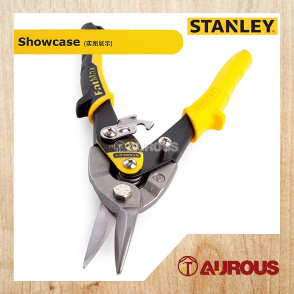 STANLEY FATMAX MAXSTEEL AVIATION SNIPS STRAIGHT CUT 254MM/10'' (14-563) - Image 3