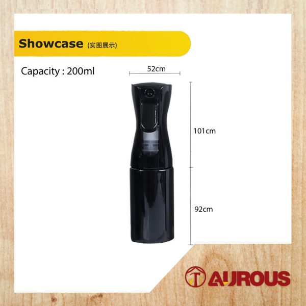 HAND PRESSURE FINE MIST SPRAYER ALCOHOL DISINFECTION SPRAY EMPTY BOTTLE (200ML/300ML) - Image 10
