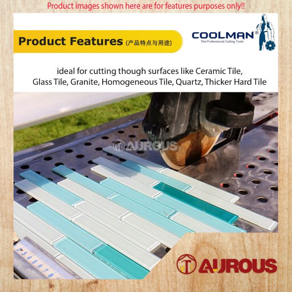 COOLMAN 88 SERIES U88 THIN TURBO RIM BLADE CUTTING DISC 4''/105MM - Image 5