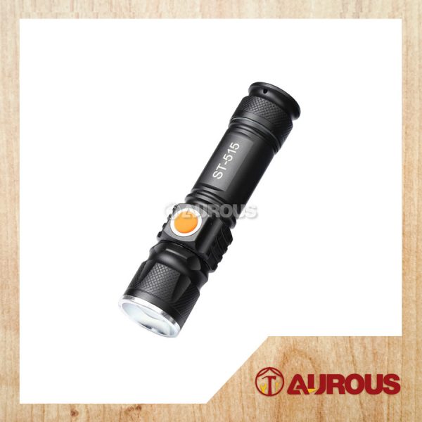 OUTDOOR ST-515 T6 MINI USB FLASHLIGHT LED 800LM CHARGEABLE TORCH LIGHT