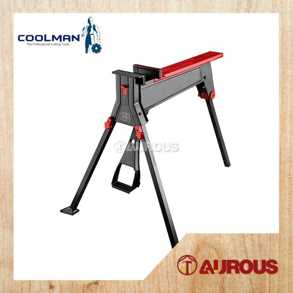 COOLMAN PORTABLE METAL JAWHORSE WORK BENCH VISE STAND CMVS14.5 [MAX LOAD 300KG]