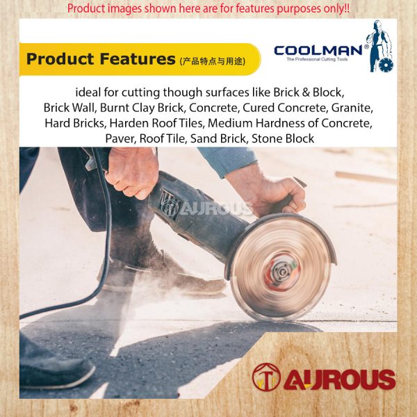 COOLMAN 88 SERIES V88 CONTINUOUS TURBO RIM BLADE CUTTING DISC 4''/110MM - Image 6